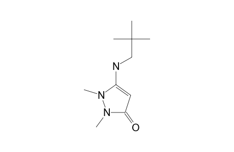 1,2-DIMETHYL-5-((2,2-DIMETHYLPROPYL)-AMINO)-PYRAZOLIN-3-ONE