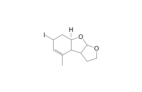 6-Iodo-4(R)-methy-2,3,3a,3b,7,7a(R),8a-octahydro-1,8-dioxacyclopent[a]indene