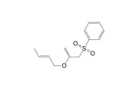 Benzene, [[2-(2-butenyloxy)-2-propenyl]sulfonyl]-