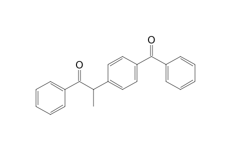 2-(4'-Benzoylphenyl)-1-phenyl-1-propanone
