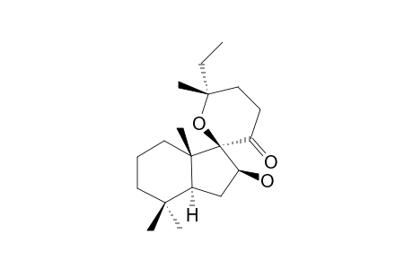 8-BETA,13-EPOXY-7-BETA-HYDROXY-10(9->8)-ABEO-17-NORLABDAN-9-ONE