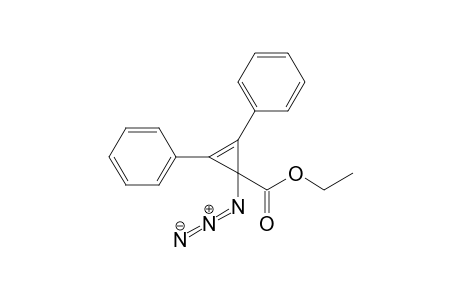 Ethyl 1,2-diphenyl-3-azidocyclopropene-3-carboxylate