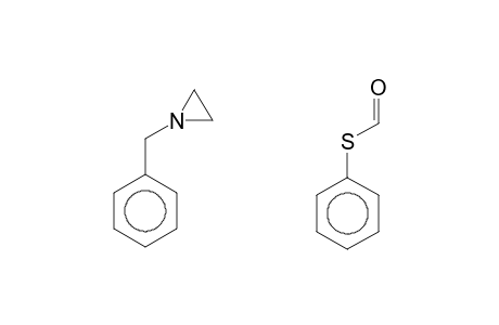 2-AZIRIDINECARBOTHIOIC ACID, 1-(PHENYLMETHYL)-, S-PHENYL ESTER