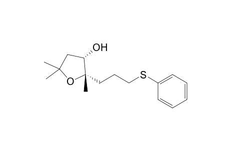 syn-2,5,5-trimethyl-2-[3-(phenylthio)propyl]tetrahydrofuran-3-ol