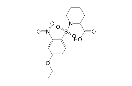 2-Piperidinecarboxylic acid, 1-[(4-ethoxy-2-nitrophenyl)sulfonyl]-