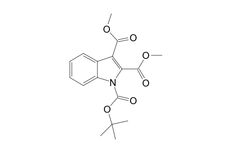 t-Butyl(1) dimethyl(2,3) indole-1,2,3-tricarboxylate