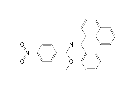.alpha.-methoxy-N-(1-naphthylphenylmethylen)-4-nitrobenzylamine