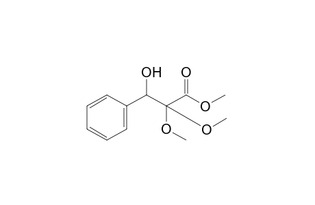 3-hydroxy-3-phenylpyruvic acid, methyl ester, 2-(dimethyl aectal)