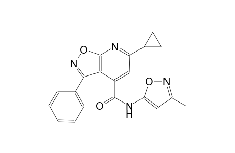 isoxazolo[5,4-b]pyridine-4-carboxamide, 6-cyclopropyl-N-(3-methyl-5-isoxazolyl)-3-phenyl-