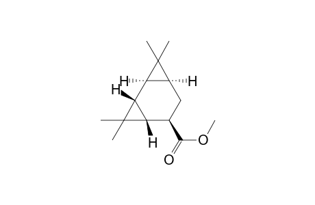 3,3,8,8-Tetramethyl-exo-tricyclo[5.1.0.0(2,4)]octane-5-endo-carboxylicacid-methylester