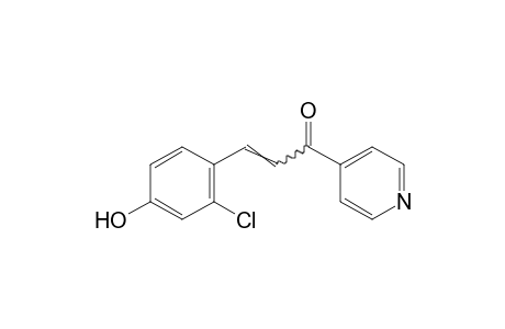 3-(2-chloro-4-hydroxyphenyl)-1-(4-pyridyl)-2-propen-1-one