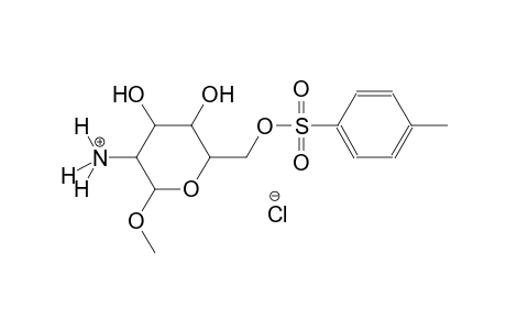 methyl 2-ammonio-2-deoxy-6-O-[(4-methylphenyl)sulfonyl]-alpha-L-altropyranoside chloride