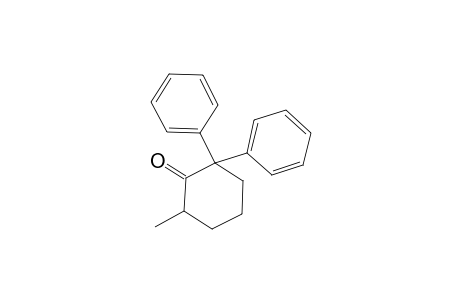 Cyclohexanone, 6-methyl-2,2-diphenyl-