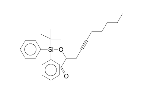 2-tert-Butyldiphenylsilyloxy-dec-4-ynal