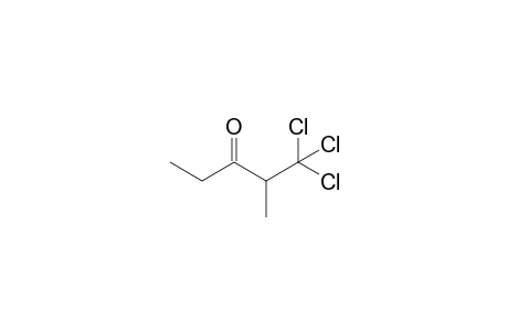 1,1,1-Trichloro-2-methyl-3-pentanone
