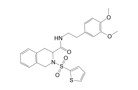 N-homoveratryl-2-(2-thienylsulfonyl)-3,4-dihydro-1H-isoquinoline-3-carboxamide