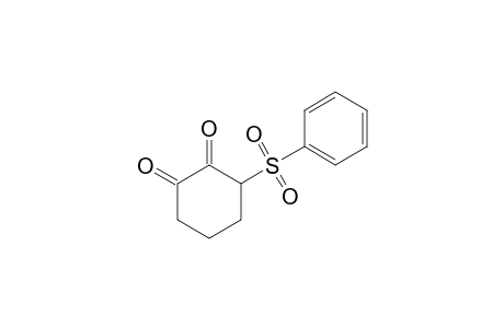 3-(Phenylsulfonyl)cyclohexane-1,2-dione