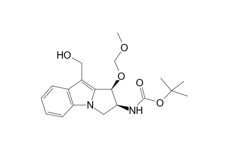 N-[(2S,3S)-3-(methoxymethoxy)-4-methylol-2,3-dihydro-1H-pyrrol[1,2-a]indol-2-yl]carbamic acid tert-butyl ester