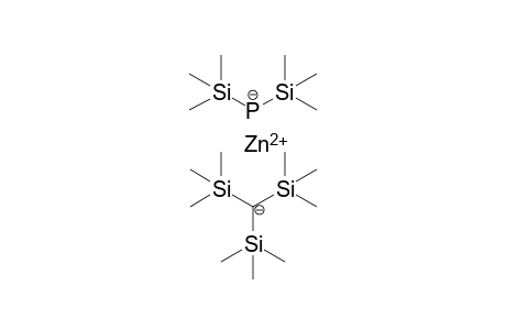 Bis(trimethylsilyl)phosphanido-tris(trimethylsilyl)methylzinc