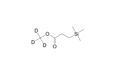 Methyl-D3 3-TMS-propanate