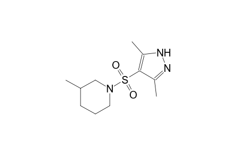 1-[(3,5-dimethyl-1H-pyrazol-4-yl)sulfonyl]-3-methylpiperidine