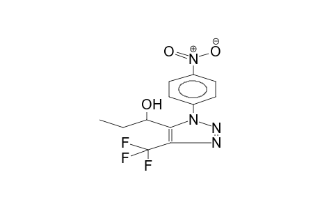 1-(PARA-NITROPHENYL)-4-TRIFLUOROMETHYL-5-(1-HYDROXYPROPYL)-1,2,3-TRIAZOLE