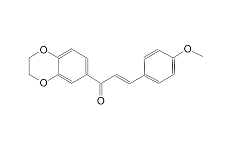 (2E)-1-(2,3-dihydro-1,4-benzodioxin-6-yl)-3-(4-methoxyphenyl)-2-propen-1-one