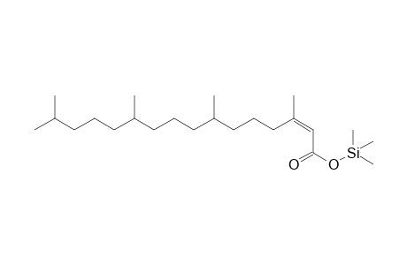 (Z)-3,7,11,15-tetra-methyl hexadec-2-enoic acid trimethylsilyl ester