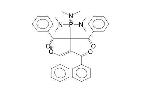 1-TRIS(DIMETHYLAMINO)PHOSPHONIO-1,1,2-TRIBENZOYL-3-PHENYL-2-PROPEN-3-OLATE
