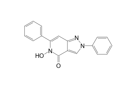 5-Hydroxy-2,6-diphenyl-2,5-dihydro-4H-pyrazolo[4,3-c]pyridin-4-one