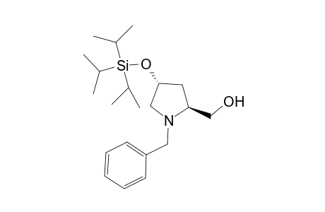 (2S,4R)-2-{1-Benzyl-4-[(triisopropylsilyl)oxy]pyrrolidinyl}methanol