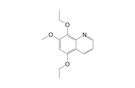 5,8-Diethoxy-7-methoxyquinoline