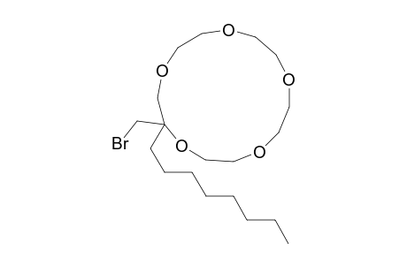 2-(bromomethyl)-2-octyl-15-crown-5