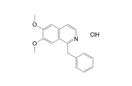 1-BENZYL-6,7-DIMETHOXYISOQUINOLINE, HYDROCHLORIDE