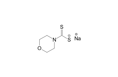 4-morpholinecarbodithioic acid, sodium salt