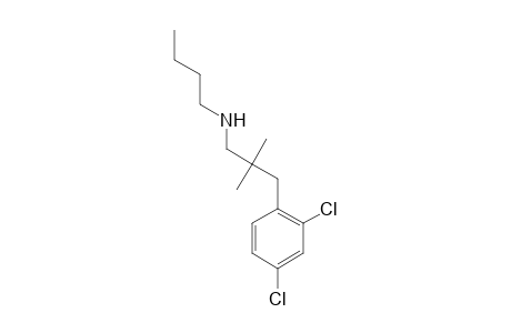 Benzenepropanamine, N-butyl-2,4-dichloro-beta,beta-dimethyl-