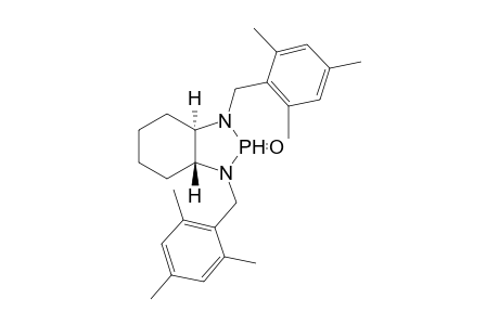 (+-)-2,3,3a,4,5,6,7,7a-Octahydro-1,3-bis[(2,4,6-trimethylphenyl)methyl]-1H-1,3,2-benzodiazaphosphole-2-oxide