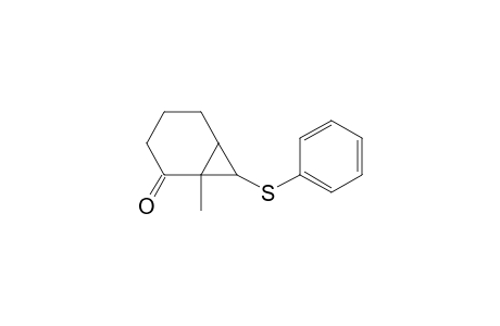 1-Methyl-7-exo-(phenylthio)bicyclo[4.1.0]heptan-2-one
