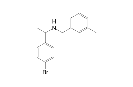 1-(4-Bromophenyl)-N-(3-methylbenzyl)ethan-1-amine