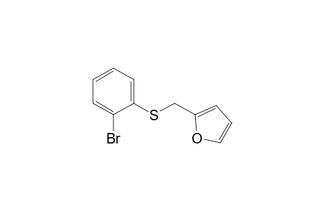 Furan, 2-[[(2-bromophenyl)thio]methyl]-