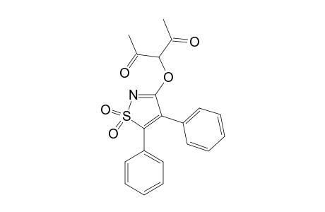 3-(DIACETYL)-METHOXYBENZO-[9]-ISOTHIAZOLE-1,1-DIOXIDE