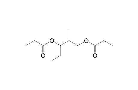 (2-methyl-3-propanoyloxy-pentyl) propanoate