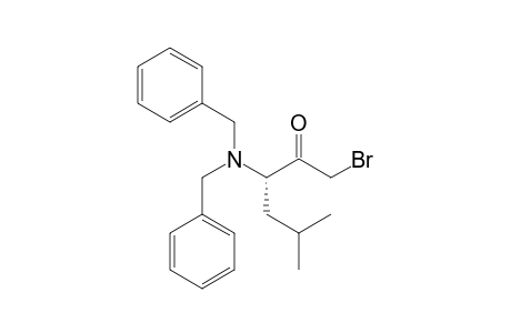 (3S)-1-bromo-3-(dibenzylamino)-5-methyl-hexan-2-one