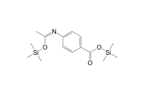 1-Trimethylsilyloxycarbonyl-4-(1-trimethylsilyloxyethylideneamino)benzene