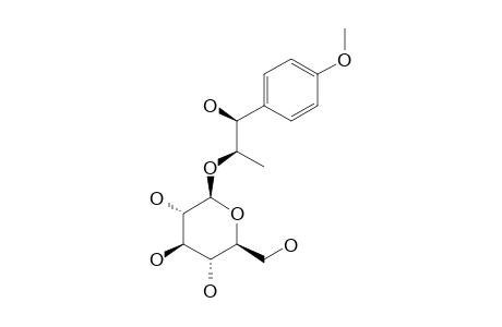 (1'R,2'R)-ANETHOLE-GLYCOL-2'-O-BETA-D-GLUCOPYRANOSIDE