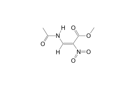 1-ACETYLAMINO-2-NITRO-2-CARBOMETHOXYETHENE