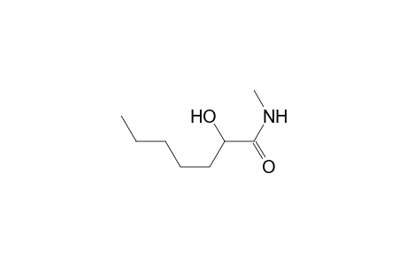 Heptanamide, 2-hydroxy-N-methyl-