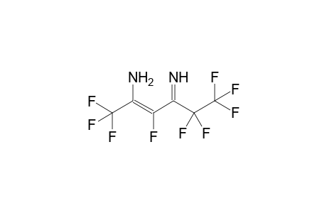 1-(Perfluoroethyl)-1-imino-2,4,4,4-tetrafluoro-3-aminobut-2-ene