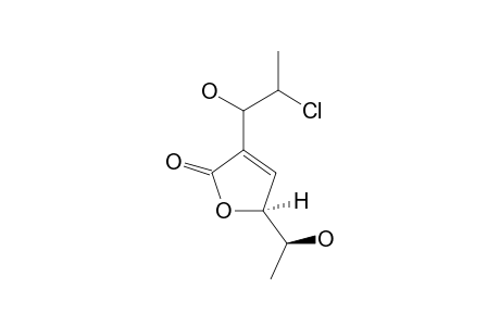 9-CHLORO-8-HYDROXY-8,9-DEOXYASPERLACTONE