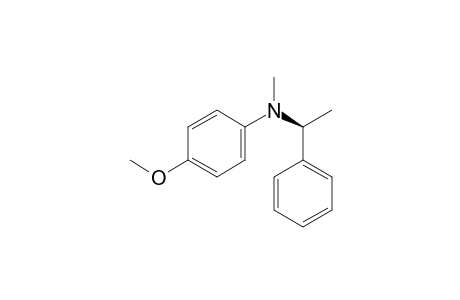 (S)-4-Methoxy-N-methyl-N-(1-phenylethyl)aniline